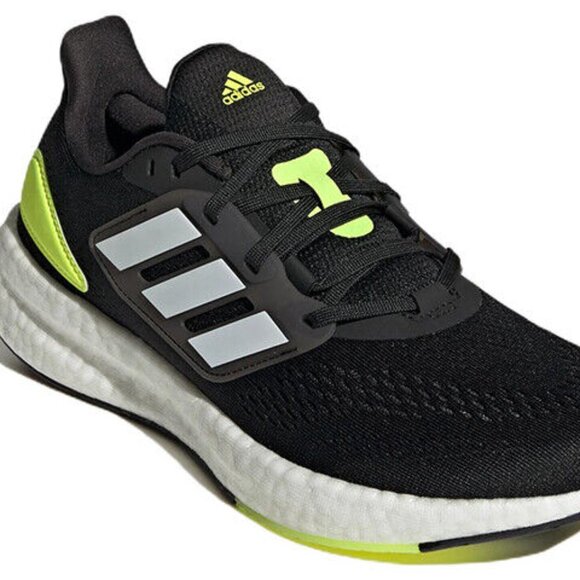 Adidas Pureboost 22 New Men's Black Running Training Shoes HQ1449 Size 10 - Picture 6 of 9
